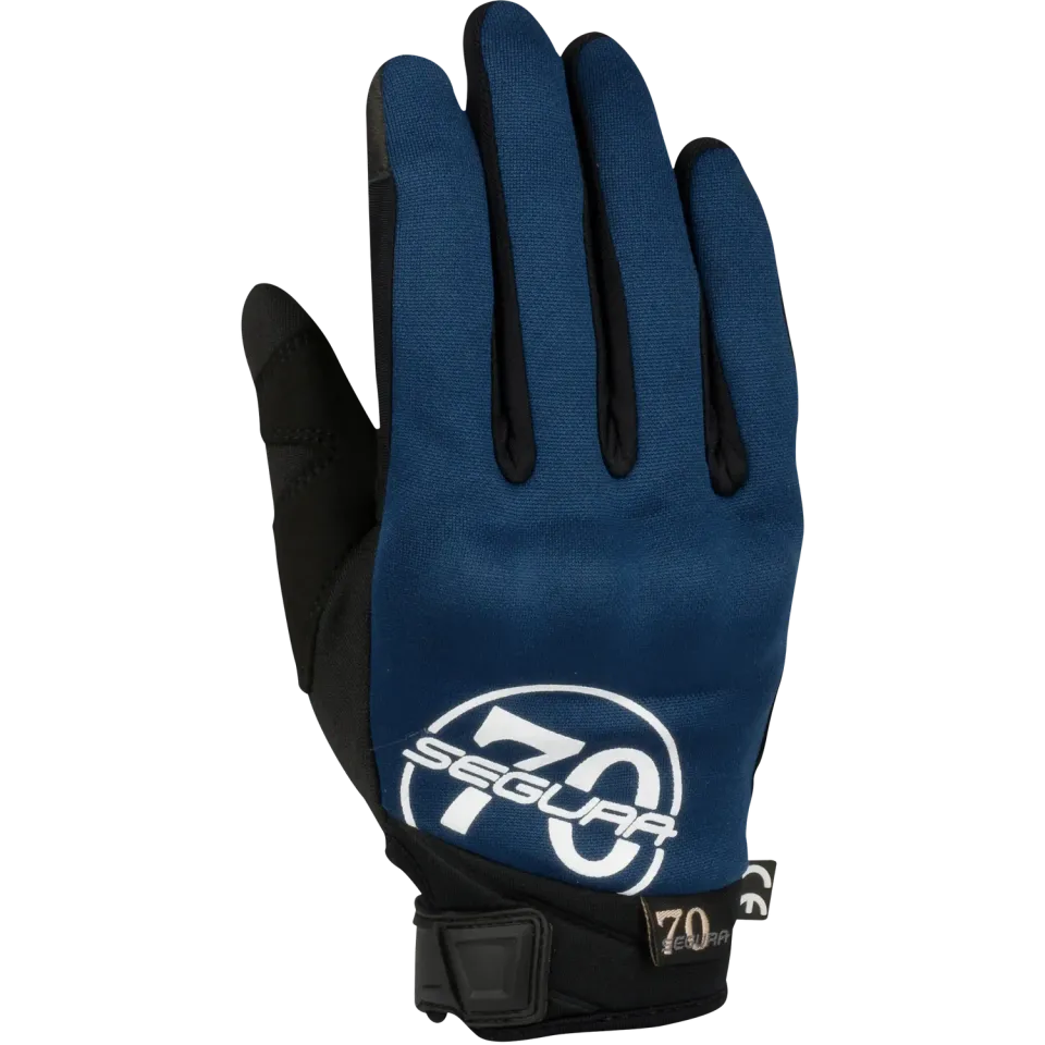 Segura Lady Keywest guanti moto donna tessuto blu