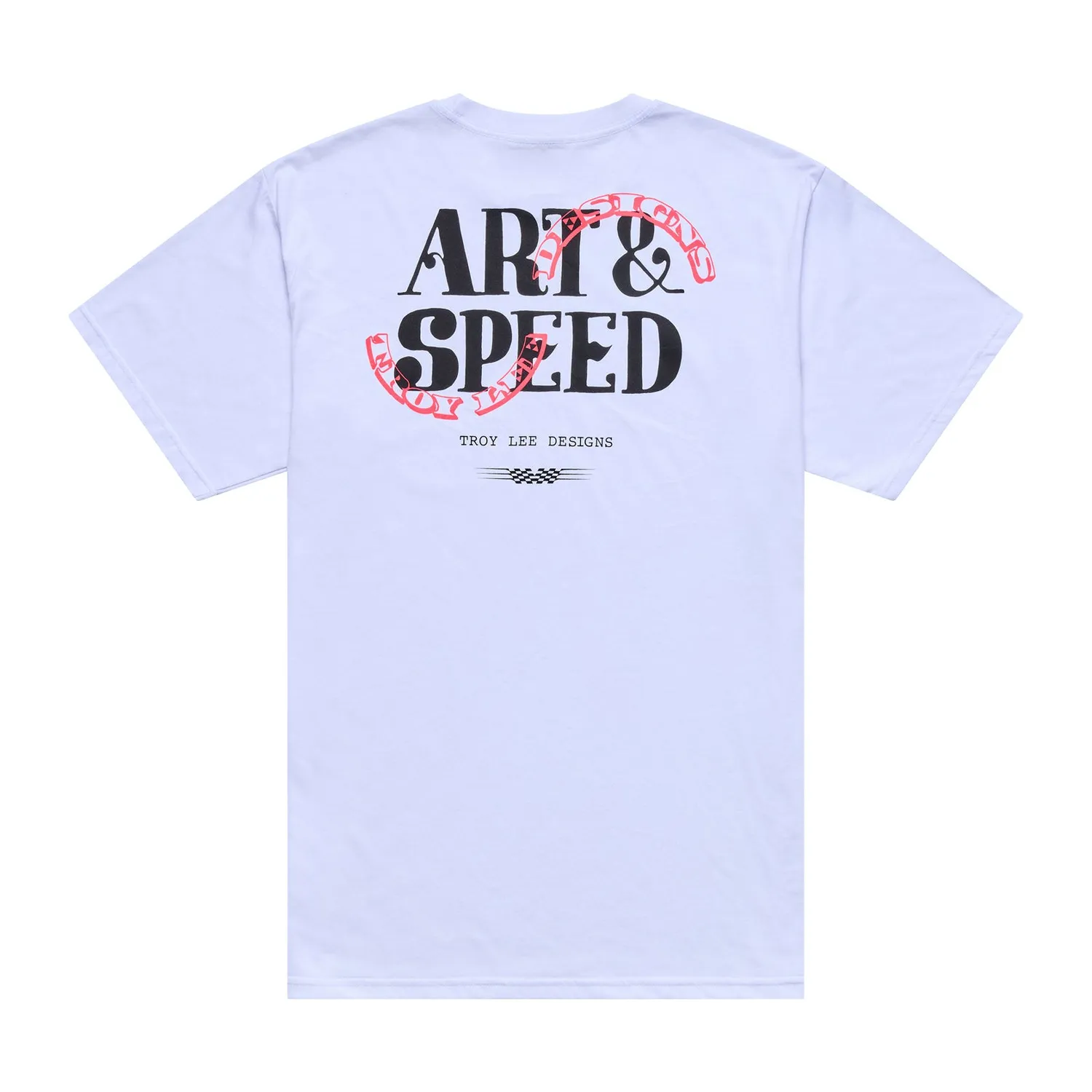 Troy Lee Designs Pink Slips maglietta bianca manica corta