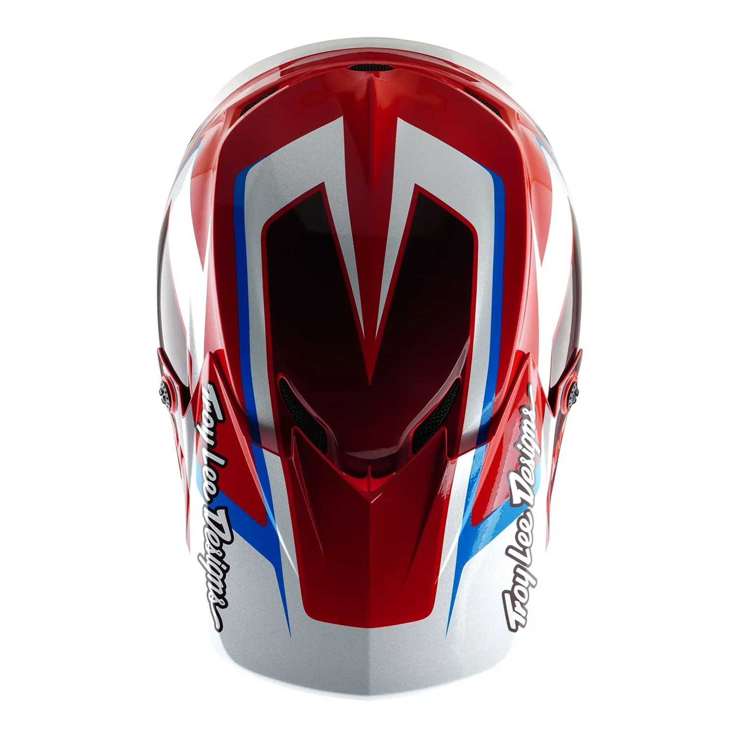 Troy Lee Designs GP Shutter casco moto rosso ventilato