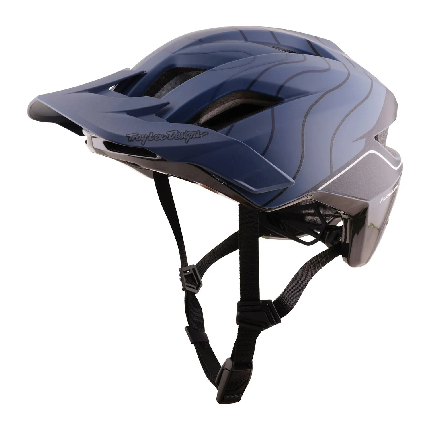 Troy Lee Designs Flowline SE casco bici Slate Charcoal MIPS
