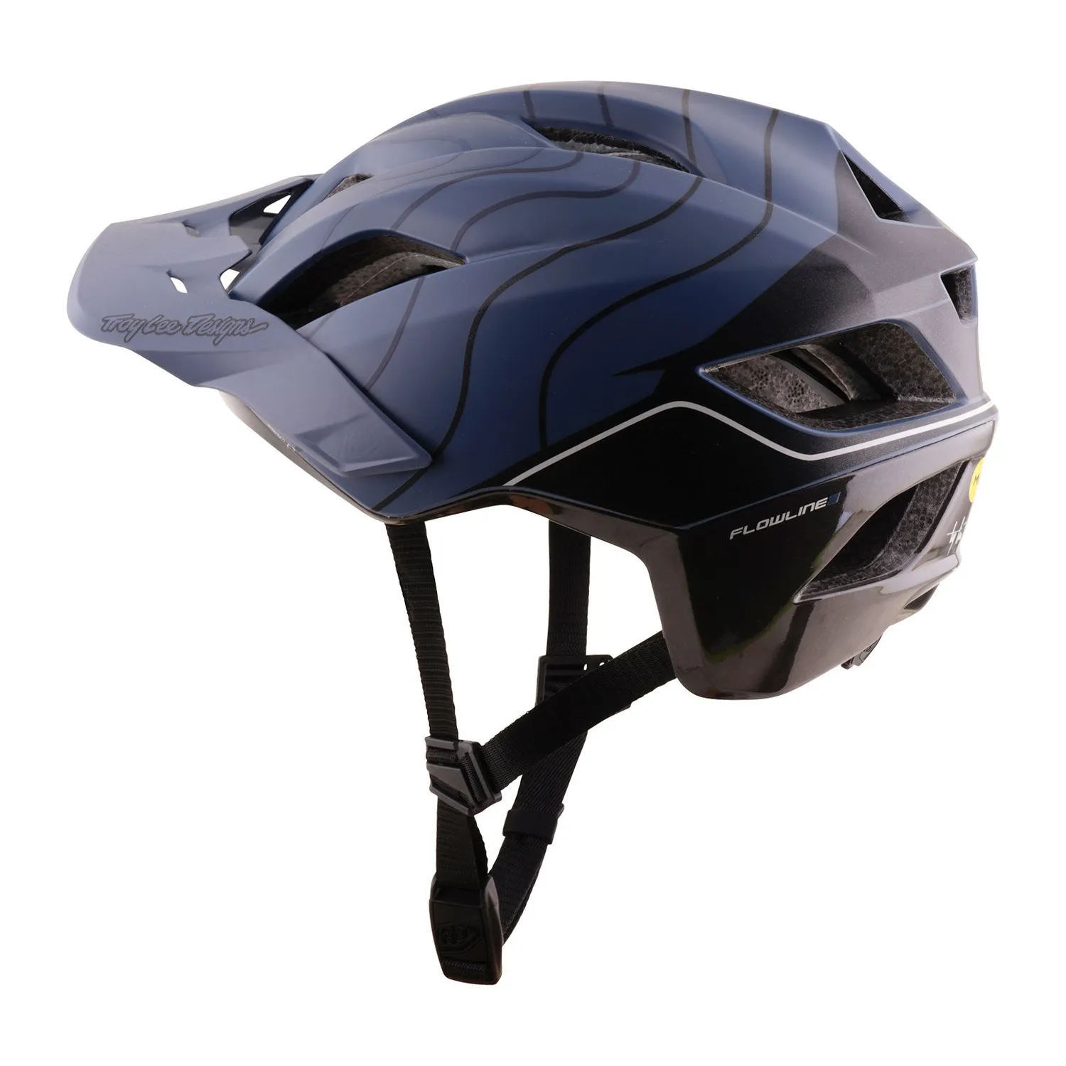 Troy Lee Designs Flowline SE casco bici Slate Charcoal MIPS