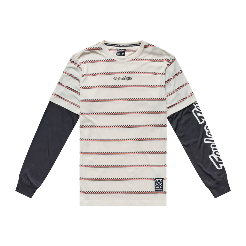 Troy Lee Designs Skyline Fakie Ride maglia MTB pumice