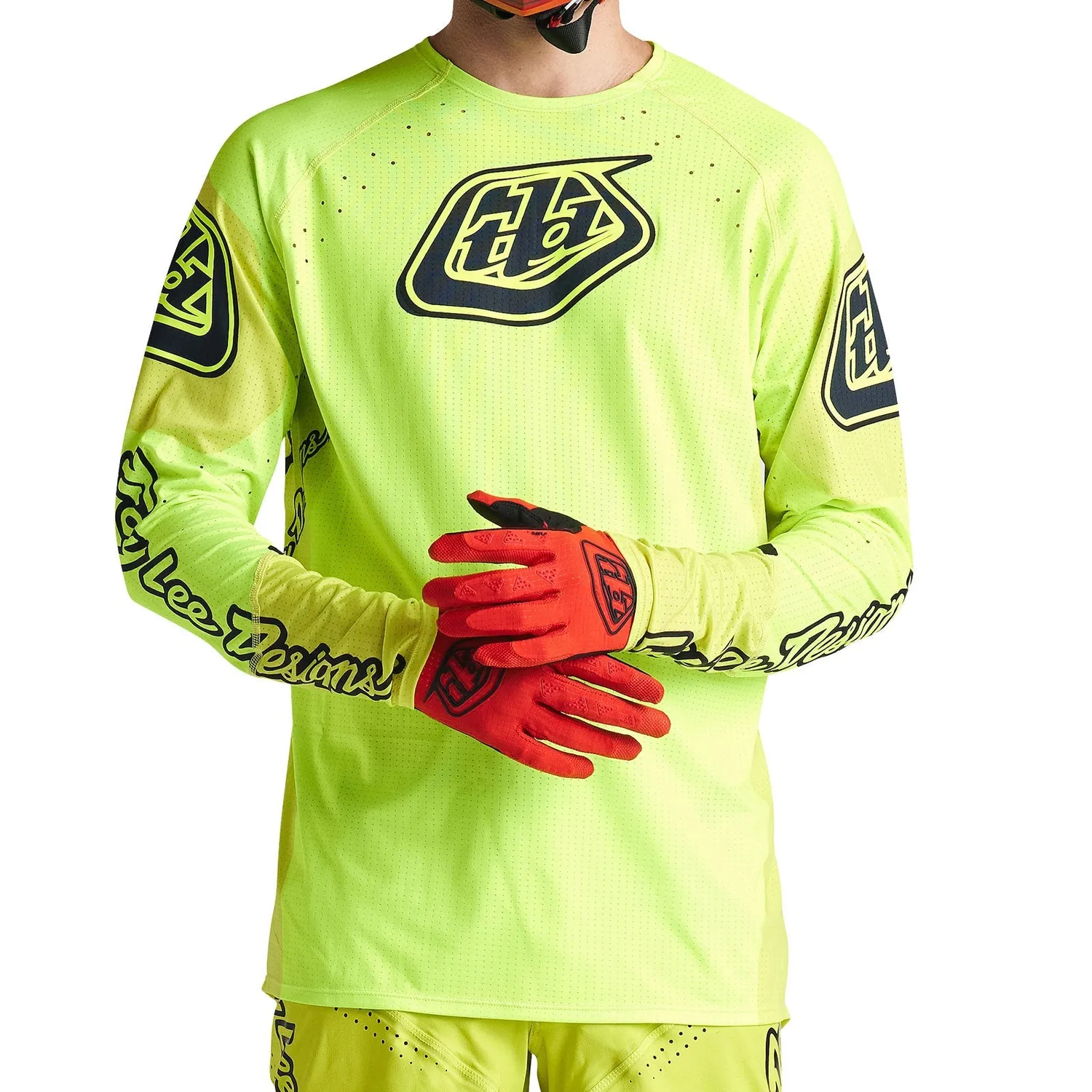 Troy Lee Designs Sprint Ultra SEquence maglia bici Flo Yellow
