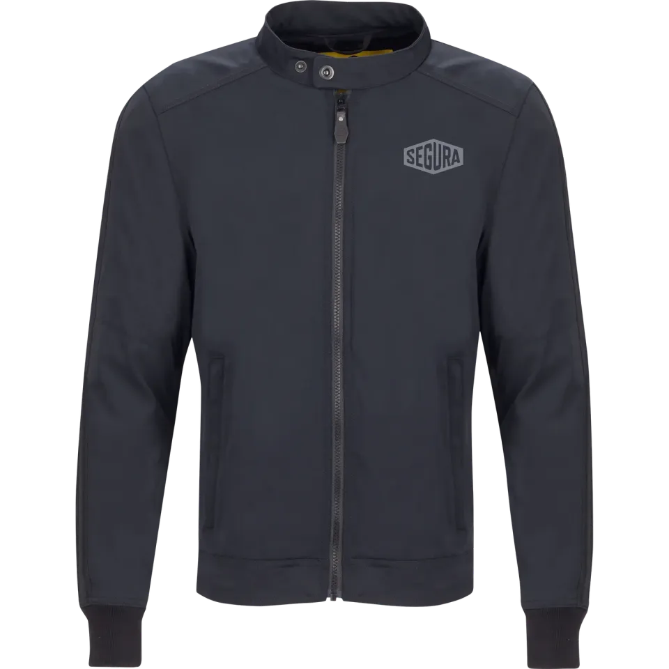 Segura Python giacca moto nera leggera