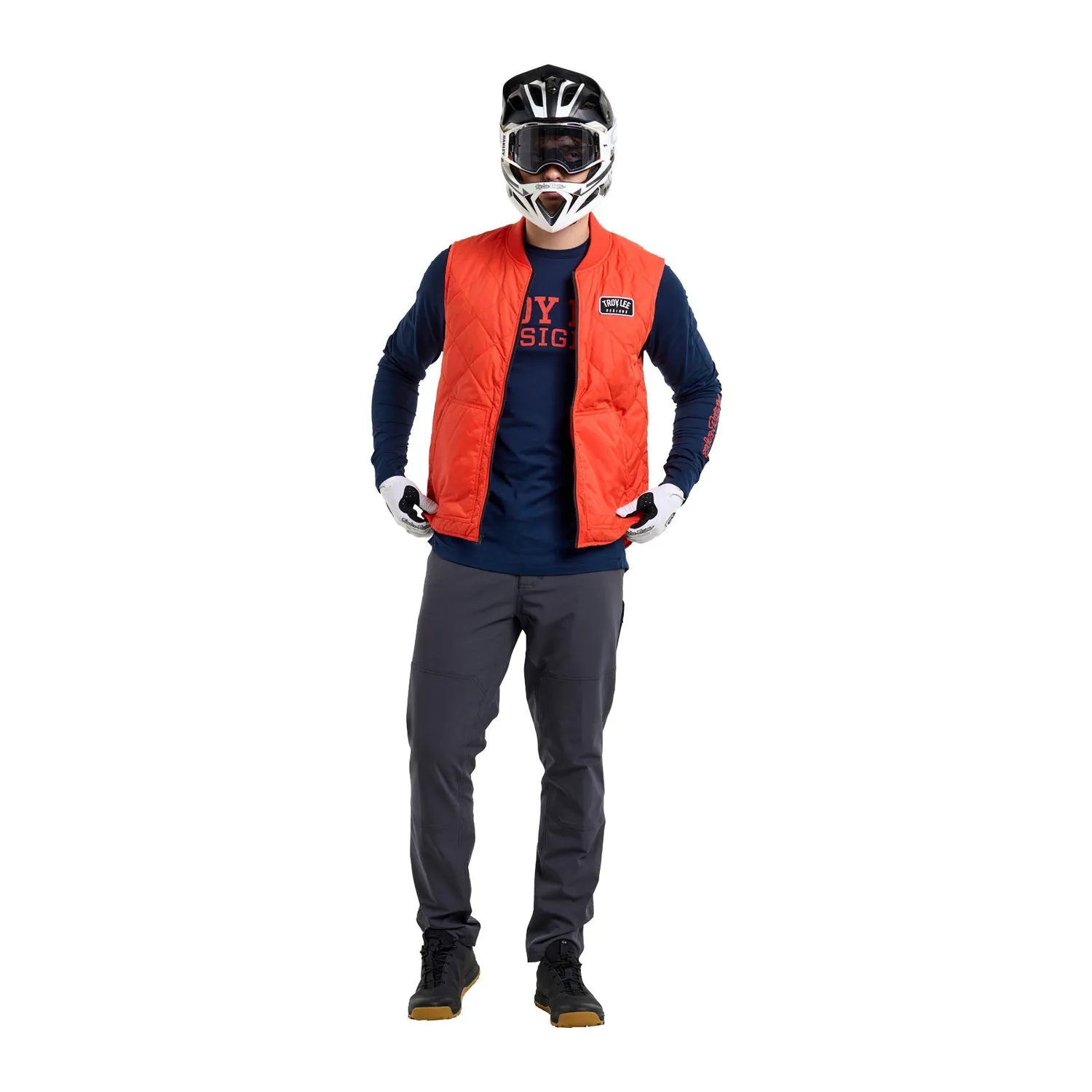 Troy Lee Designs Ruckus Ride Gilet Bici Fuego Primaloft