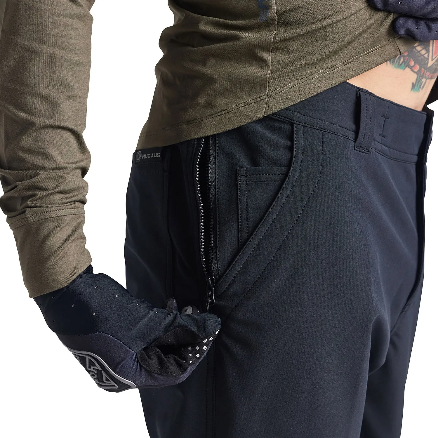 Troy Lee Designs Ruckus pantaloni bici Carbon elasticizzati