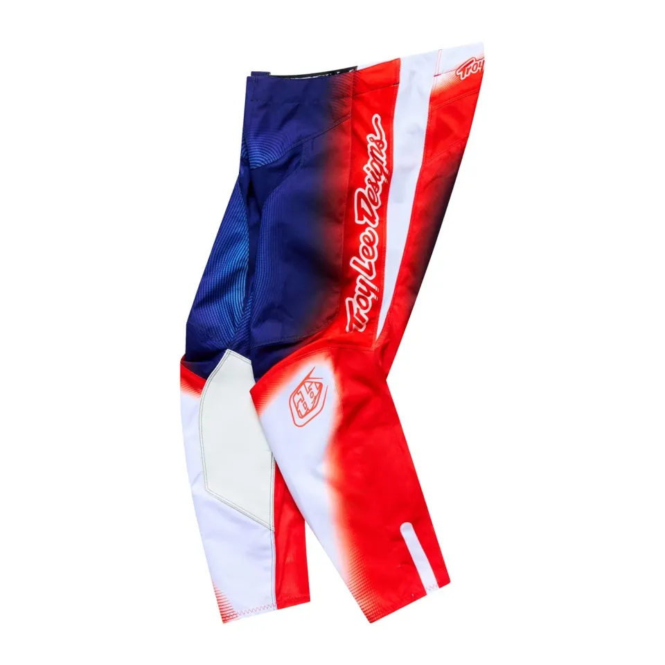 Troy Lee Designs GP Pro Imprint pantaloni moto blu arancio 32