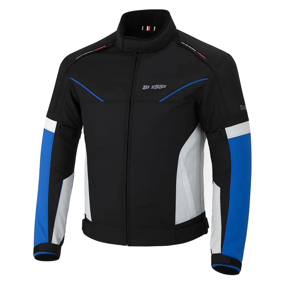 Bi Esse Giacca Moto Impermeabile 4 Stagioni XS con Protezioni
