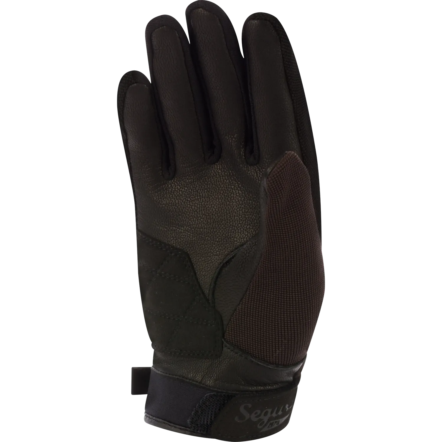 Segura Lady Maverick guanti moto donna marrone nero touchscreen
