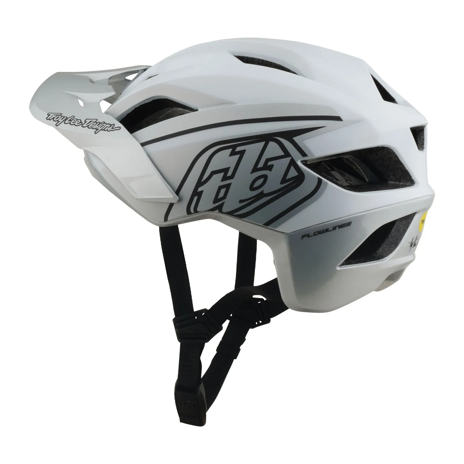 Troy Lee Designs Flowline SE casco mtb Phantom White MIPS