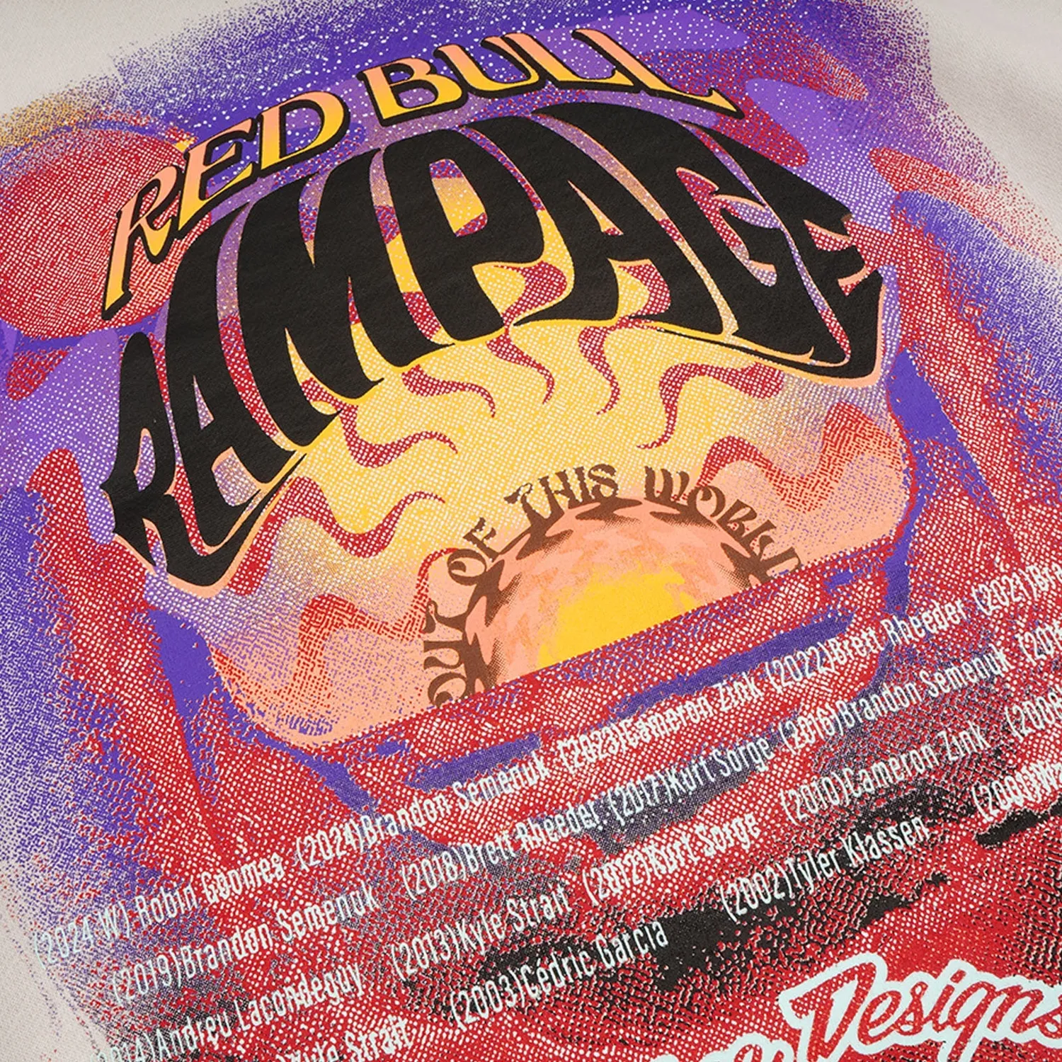 Troy Lee Designs Rampage Valley of Gods felpa cappuccio Bone