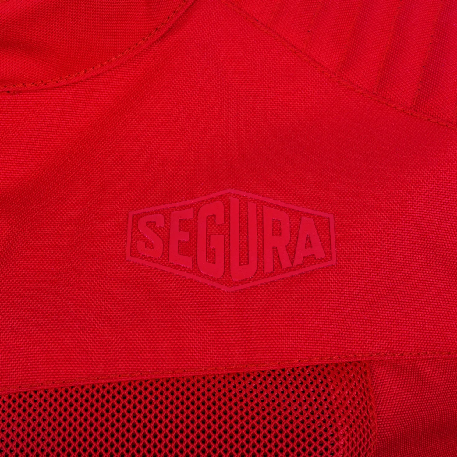 Segura Lady Dikinson Giubbotto Moto Rosso Tessuto Donna