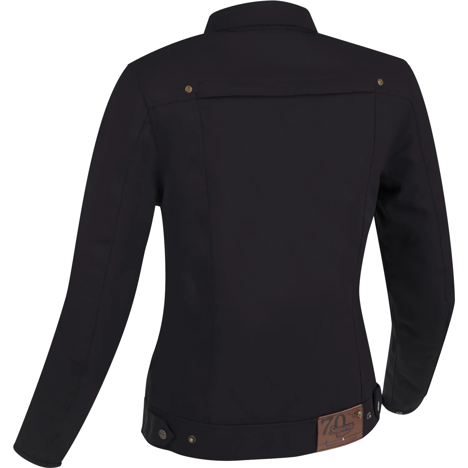 Segura Lady Patrol giacca moto donna nera impermeabile
