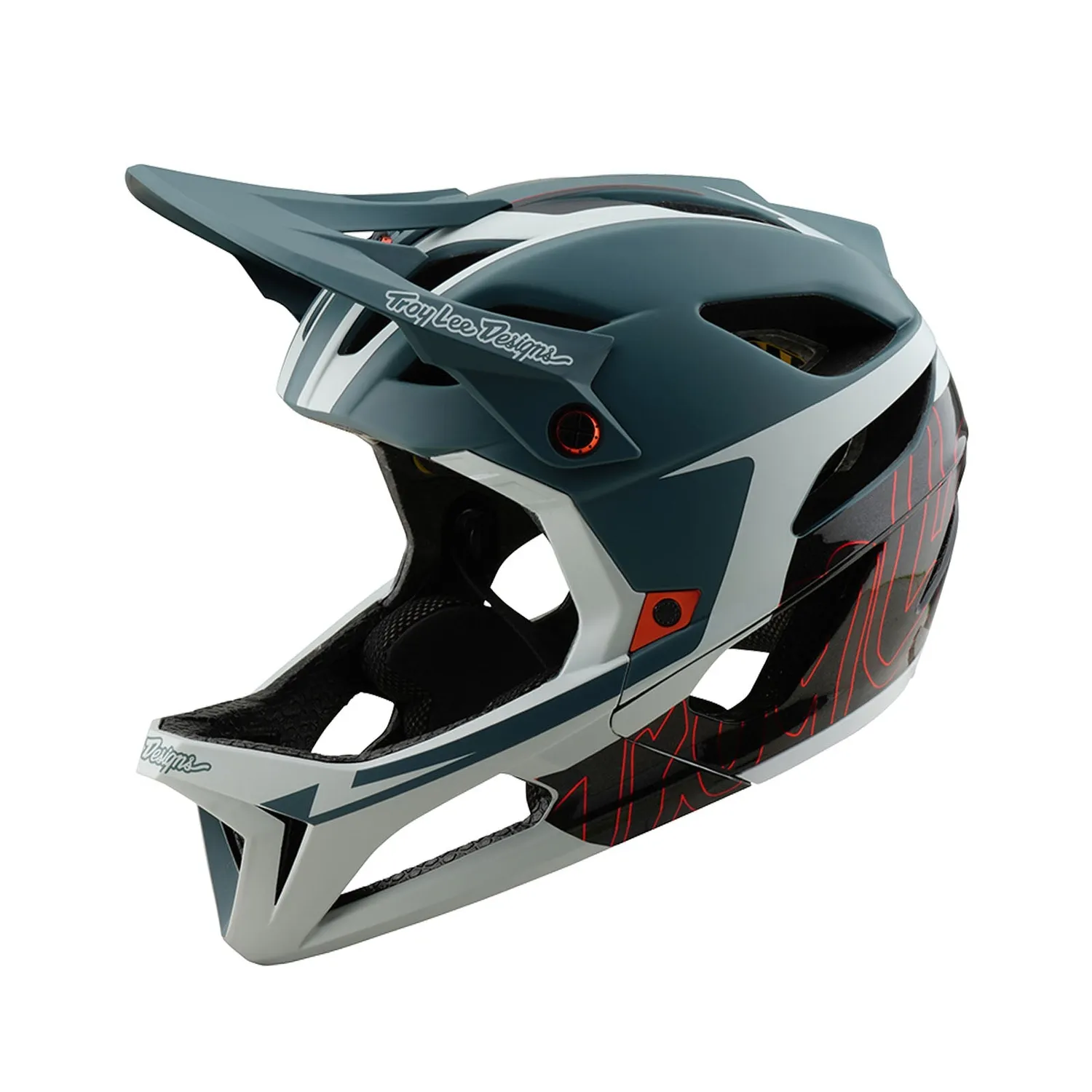 Troy Lee Designs Stage MIPS casco mtb integrale smoke