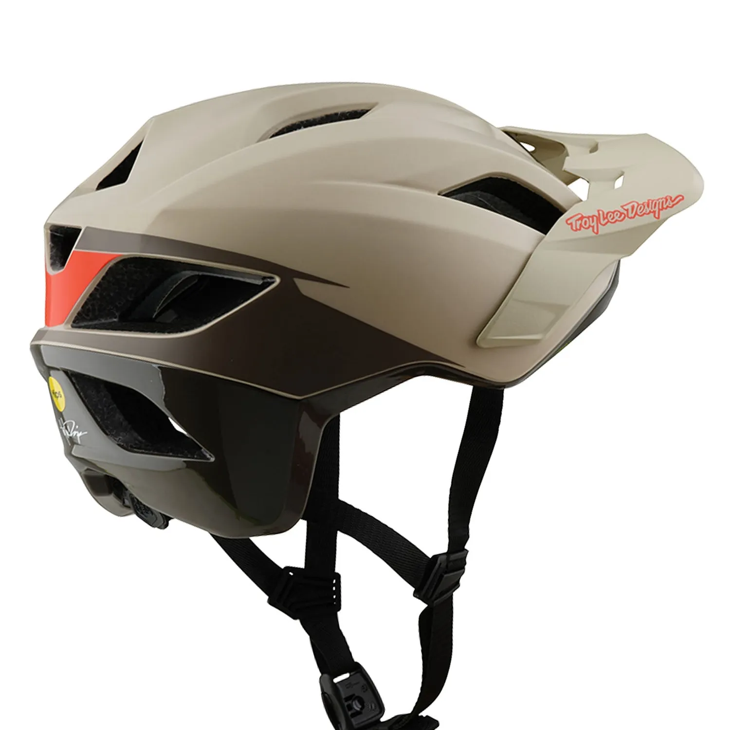 Troy Lee Designs Flowline SE casco bici titanio MIPS trail