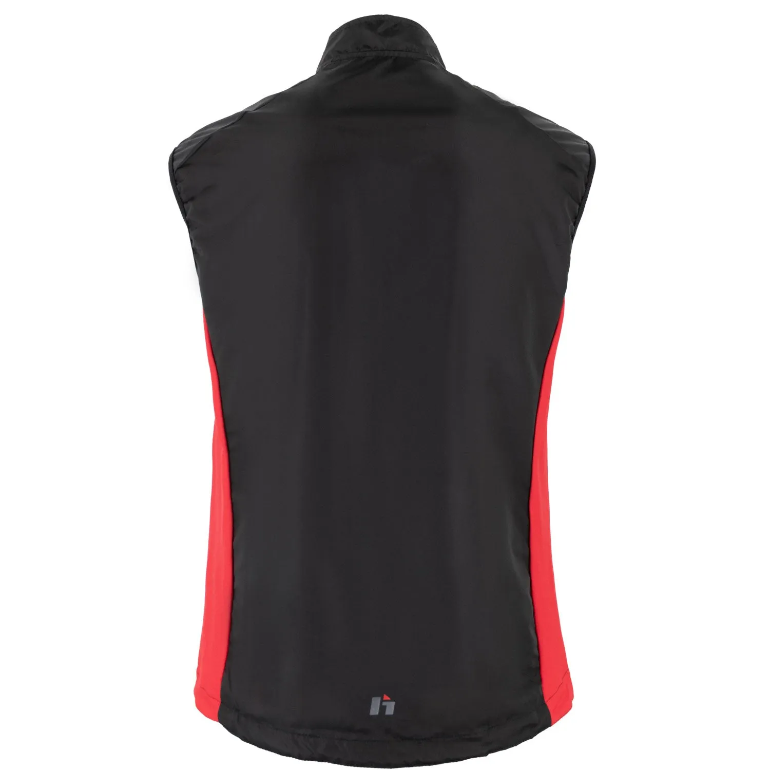 Hebo Line 2.0 gilet moto rosso antivento leggero