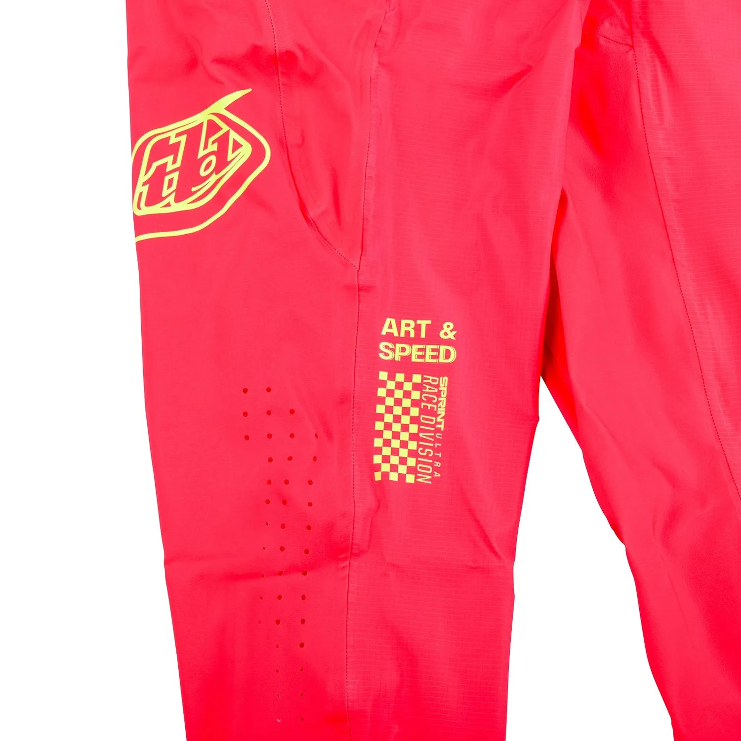 Troy Lee Designs Sprint Ultra Pantaloni MTB Ghostwing Infra Red DH