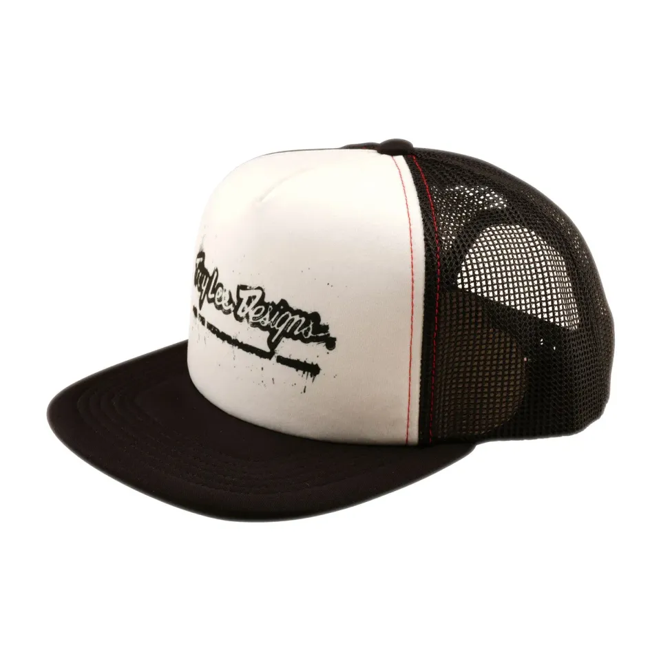 Troy Lee Designs Repeat Trucker cappello snapback nero
