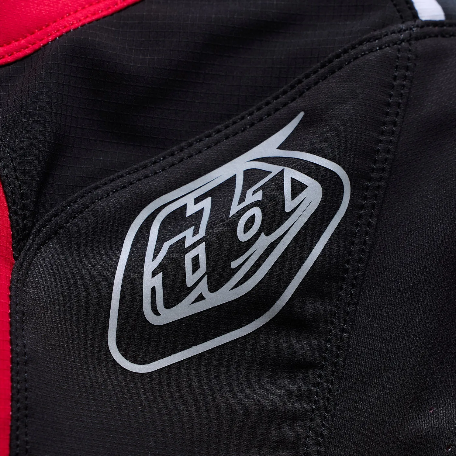 Troy Lee Designs SE Pro Salvo pantaloni moto bimbo rosso bianco