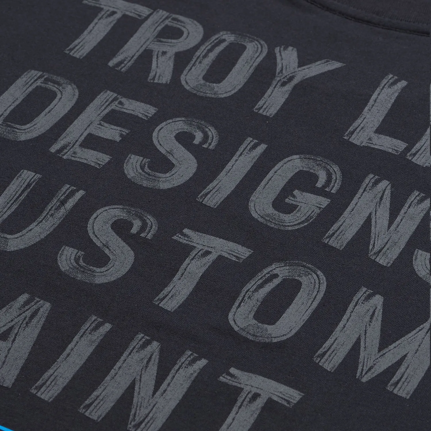 Troy Lee Designs Paint Shop T-Shirt Carbon manica corta