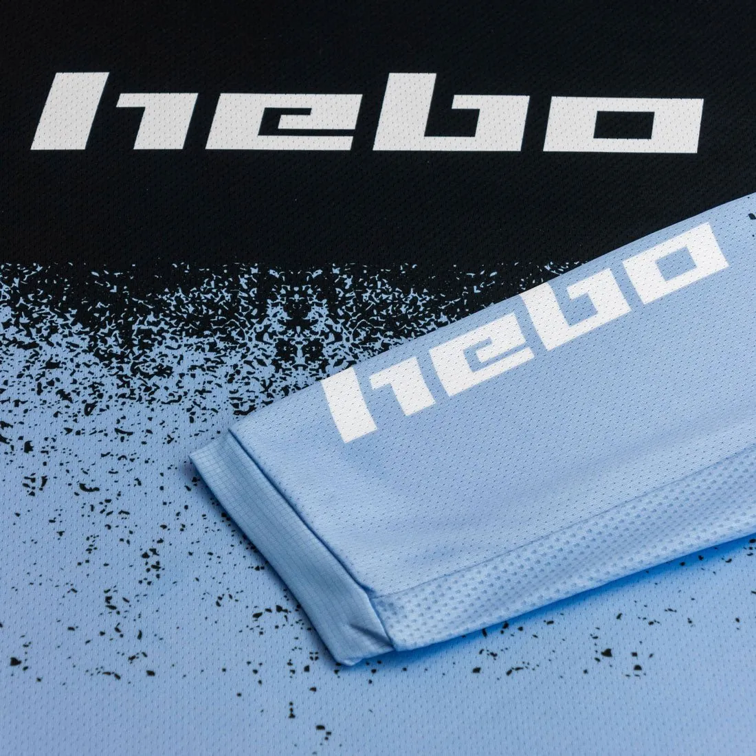 Hebo Pro Trial V Dripped maglia moto M blu protezione UV