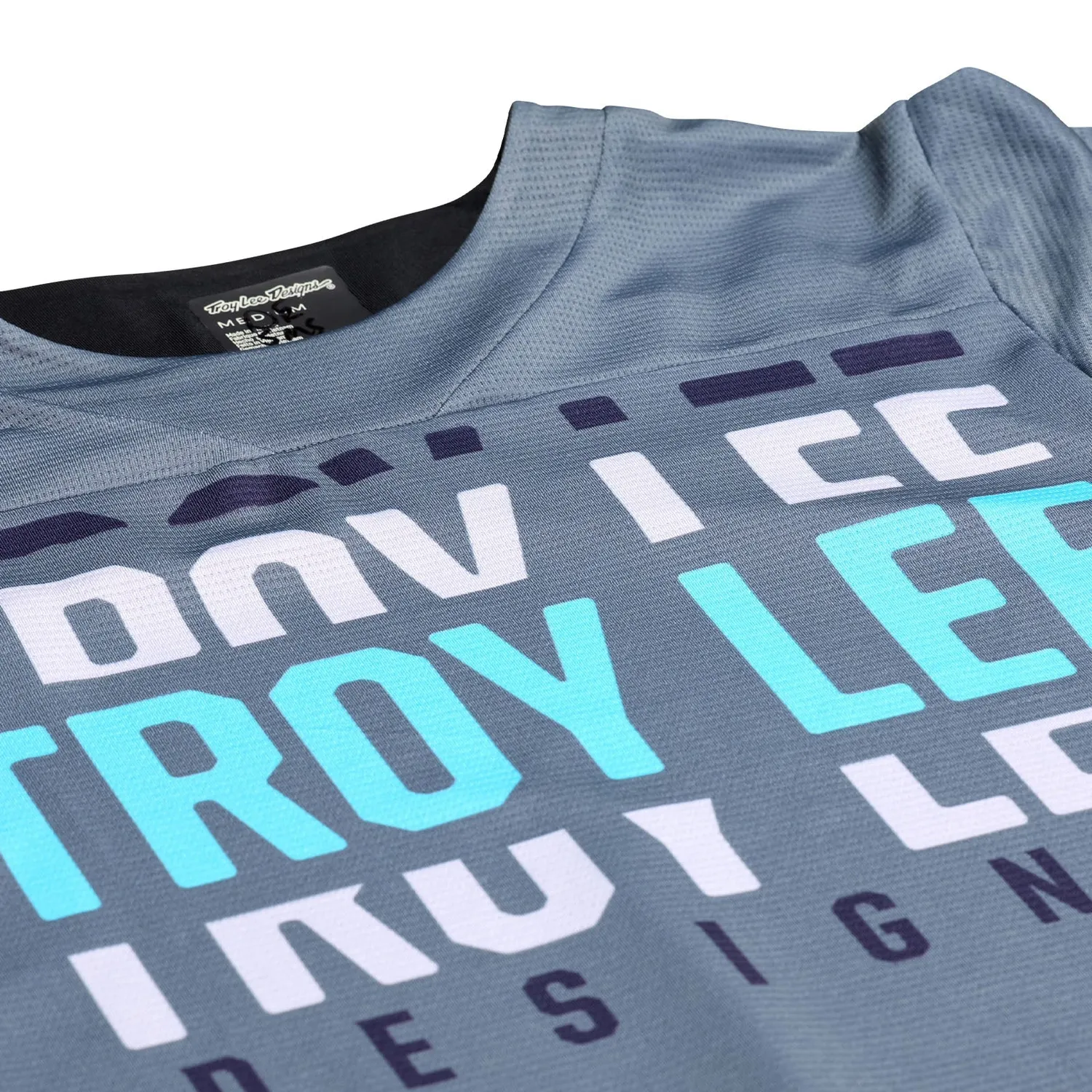 Troy Lee Designs Ruckus 3/4 Jersey maglia MTB Steel Blue manica 3/4