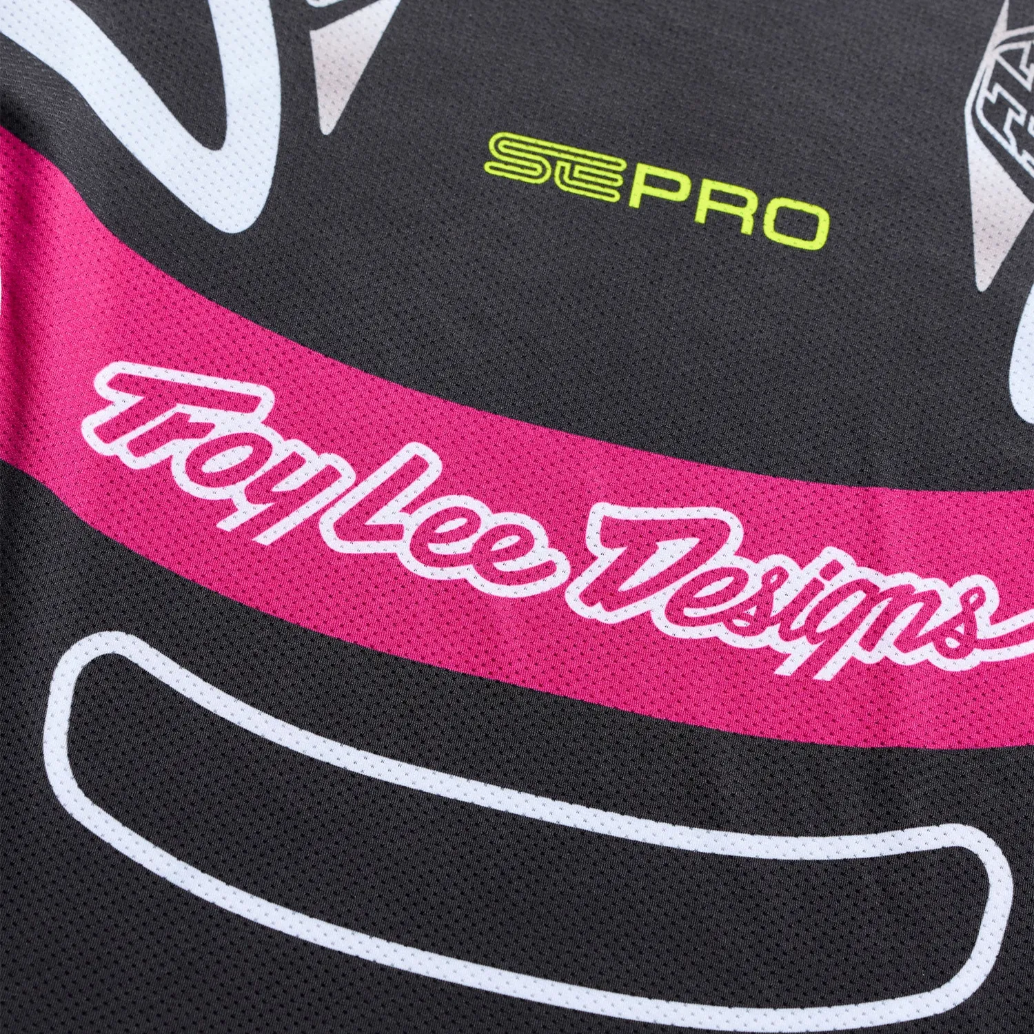 Troy Lee Designs SE Pro Salvo maglia moto Black White elasticizzata