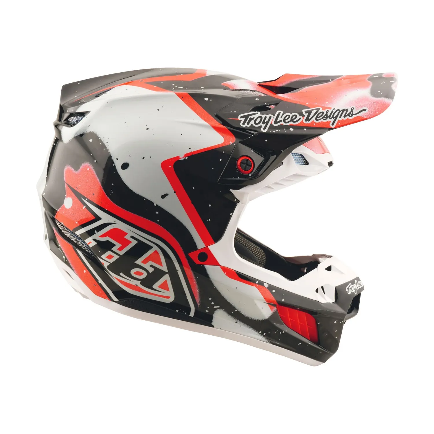 Troy Lee Designs SE5 Carbon casco Black Red MIPS