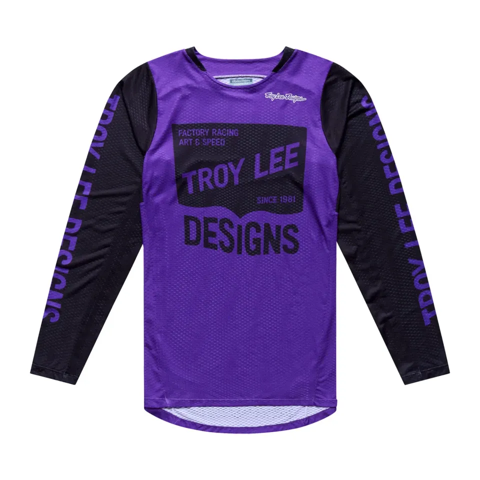 Troy Lee Designs GP Pro Air maglia cross Neo Purple mesh