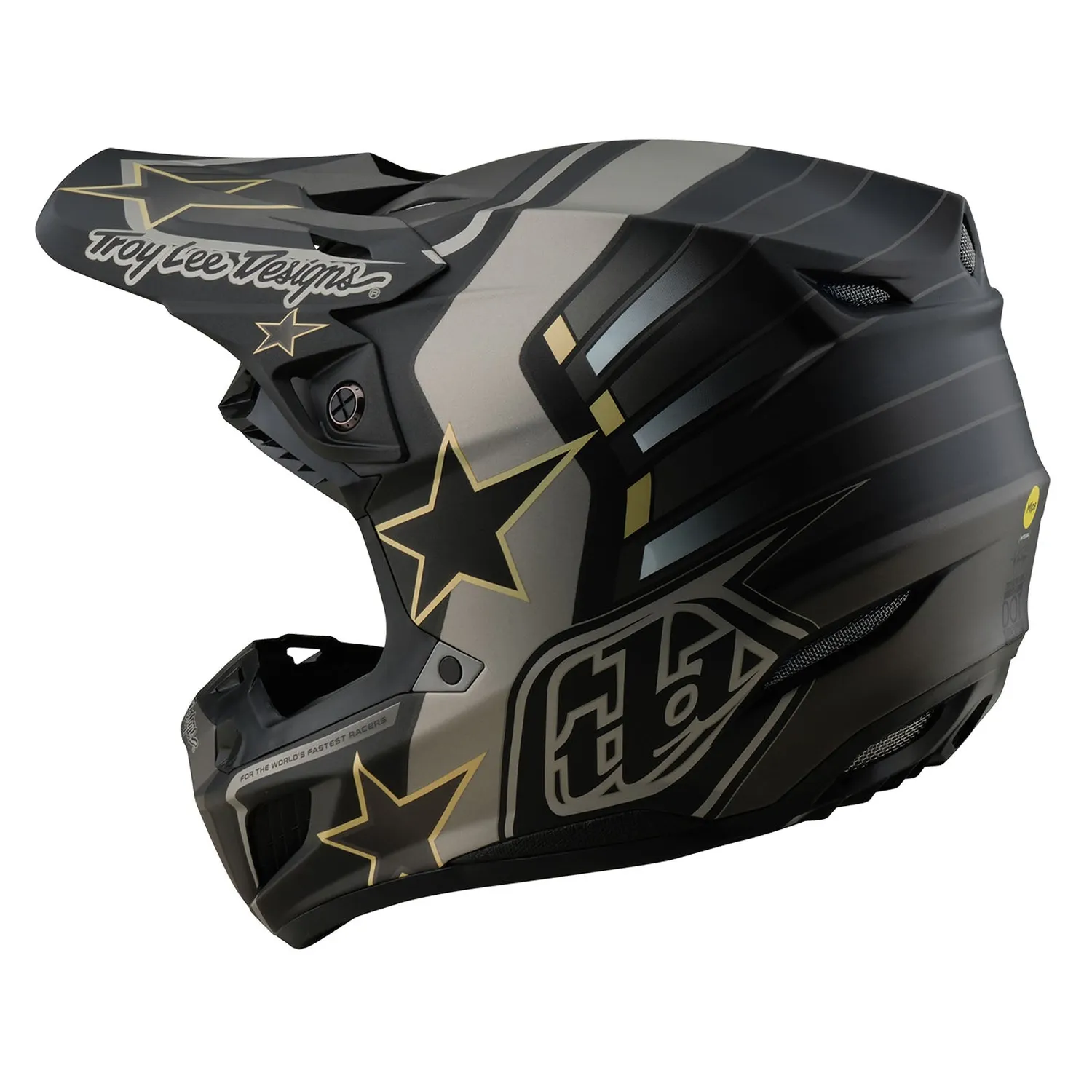 Troy Lee Designs SE5 Composite casco moto nero MIPS