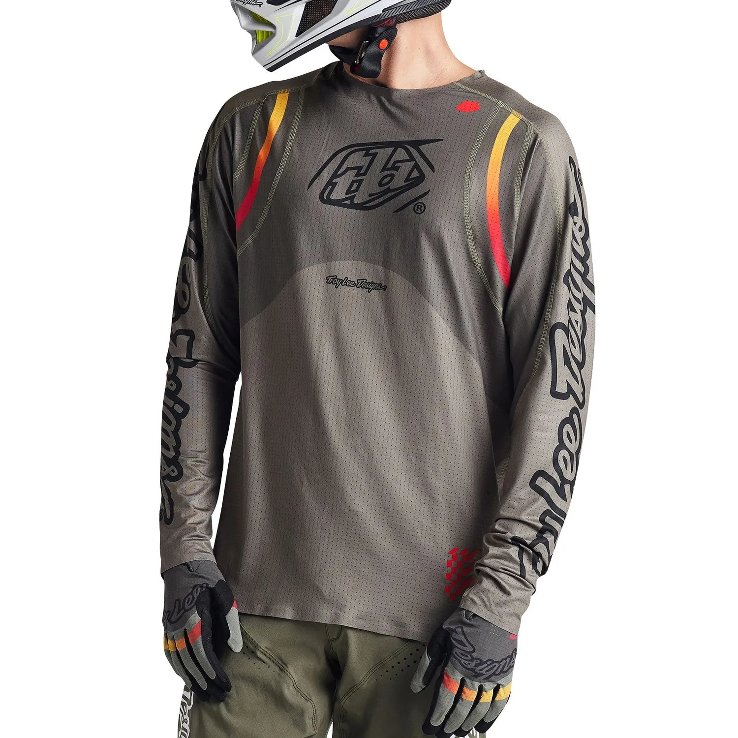 Troy Lee Designs Sprint Ultra maglia bici Olive manica lunga