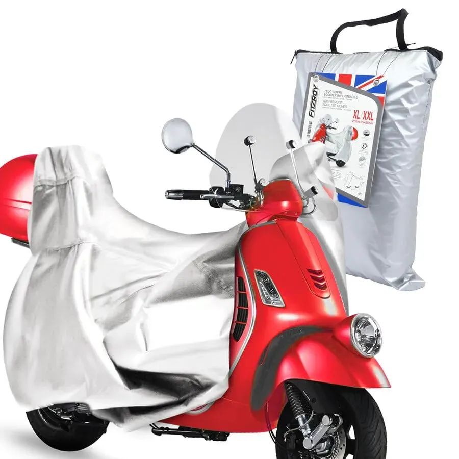 Fitzroy Telo Copri Scooter Impermeabile XL/XXL 250x155x85cm Anti-UV