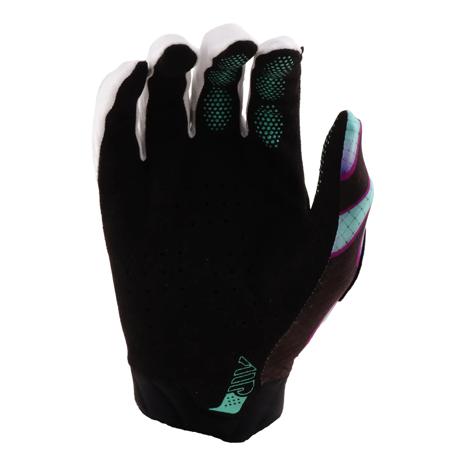 Troy Lee Designs Air Overspray guanti bambino Nero Teal