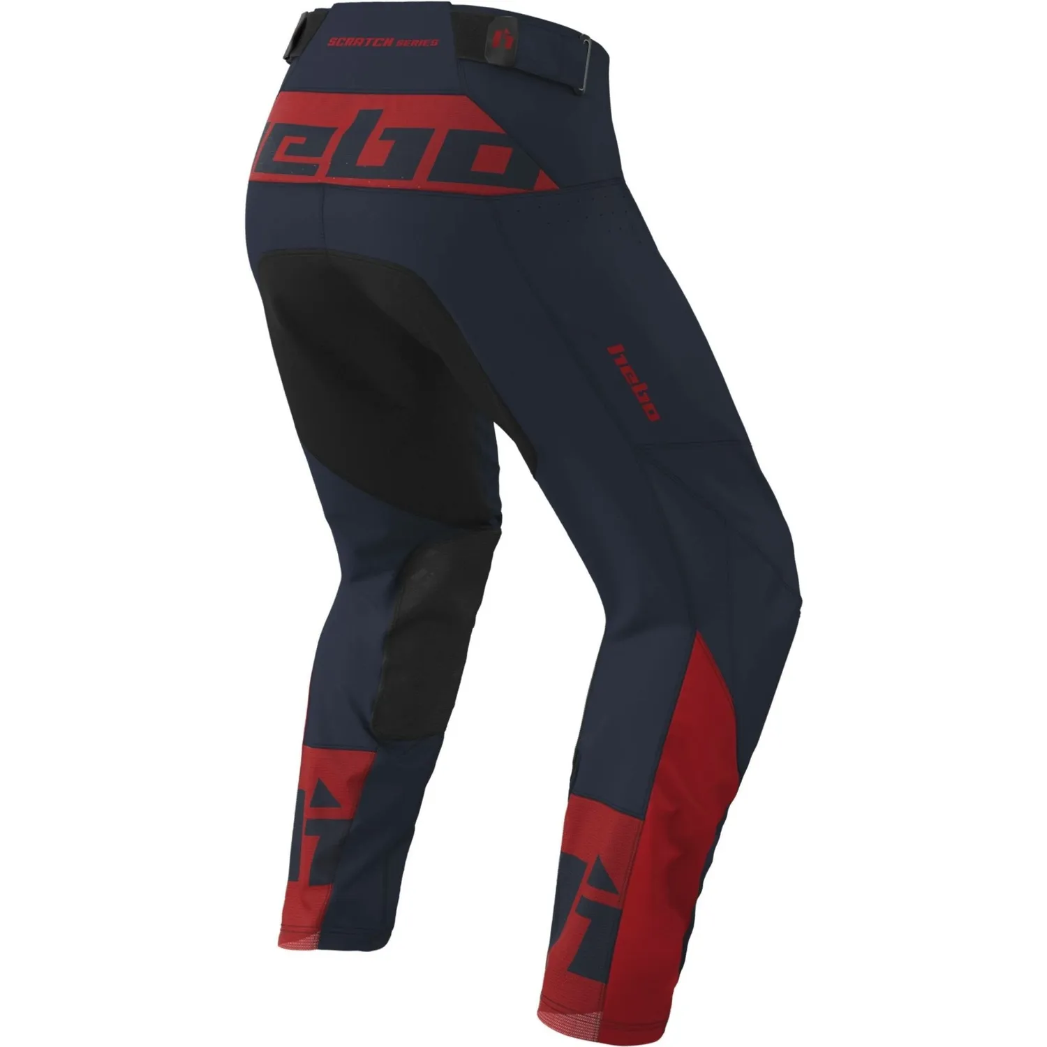 Hebo Scratch Xtrem pantaloni moto blu stretch