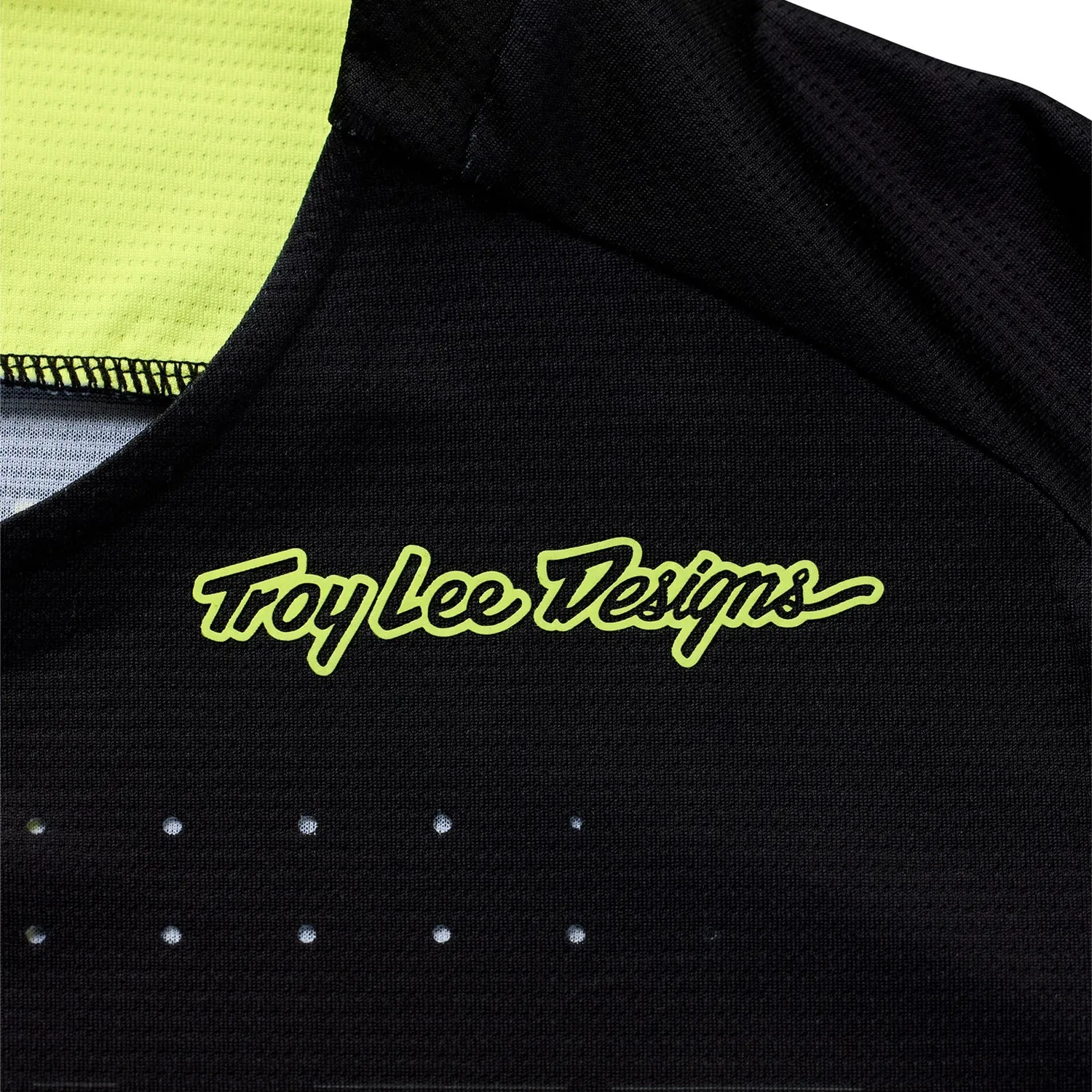 Troy Lee Designs Sprint Segment maglia mtb nera traspirante