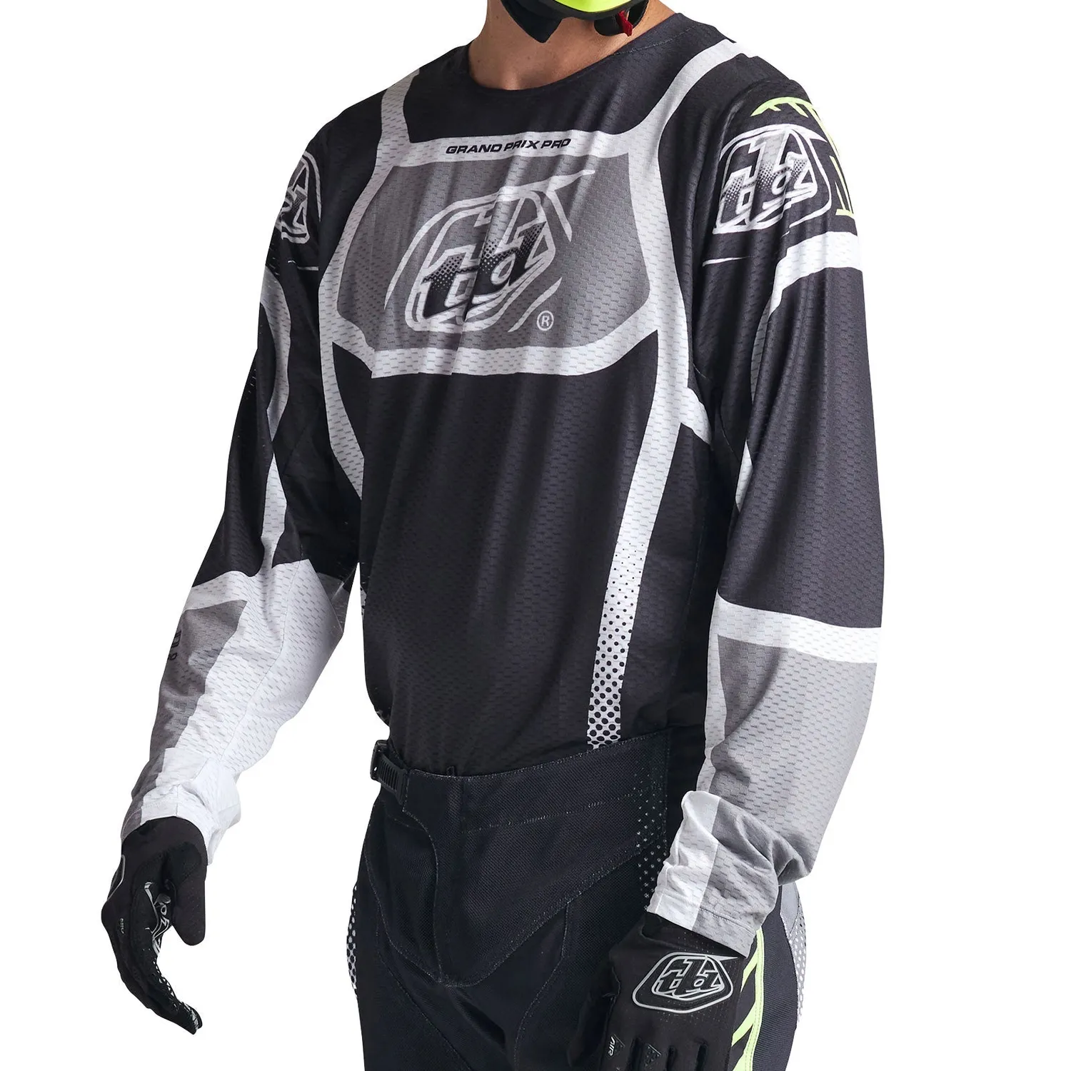 Troy Lee Designs GP Pro Air Bands maglia moto Phantom Grey
