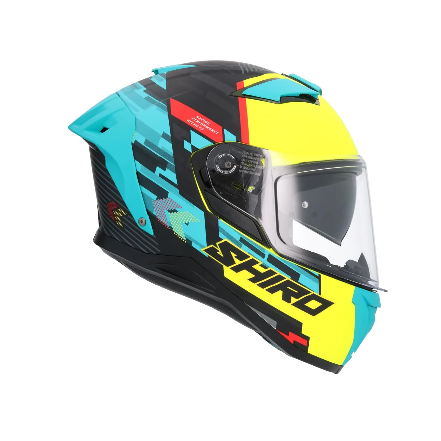 Bi Esse Racing Casco Moto Modulare Blu Taglia S