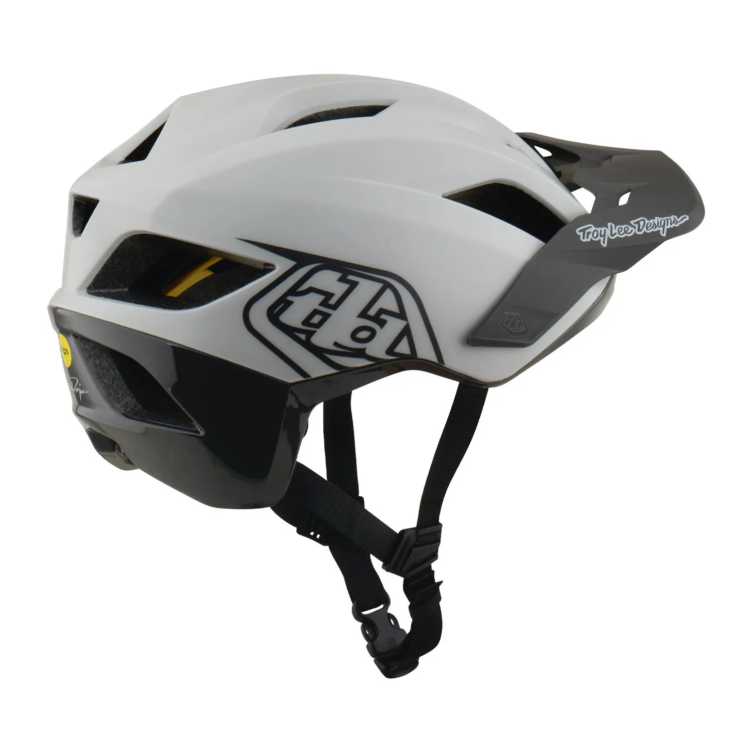 Troy Lee Designs Flowline casco bici Gray MIPS