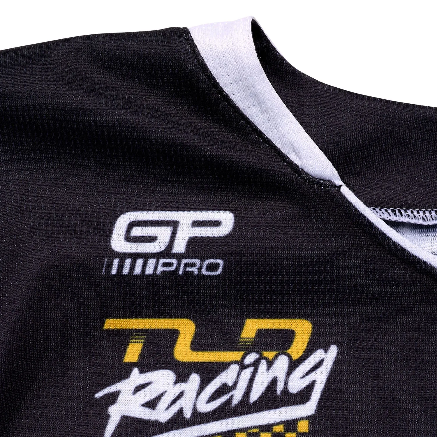 Troy Lee Designs GP Pro Fifty-50 Maglia Nero Oro traspirante