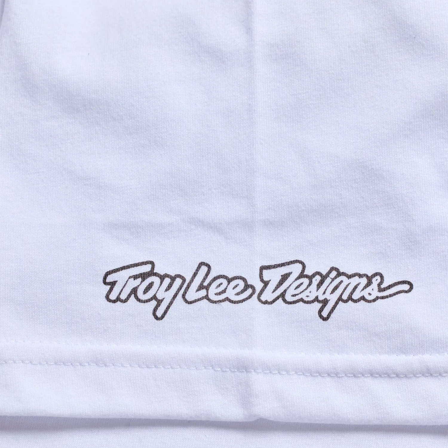 Troy Lee Designs Badge t-shirt manica corta bianca cotone