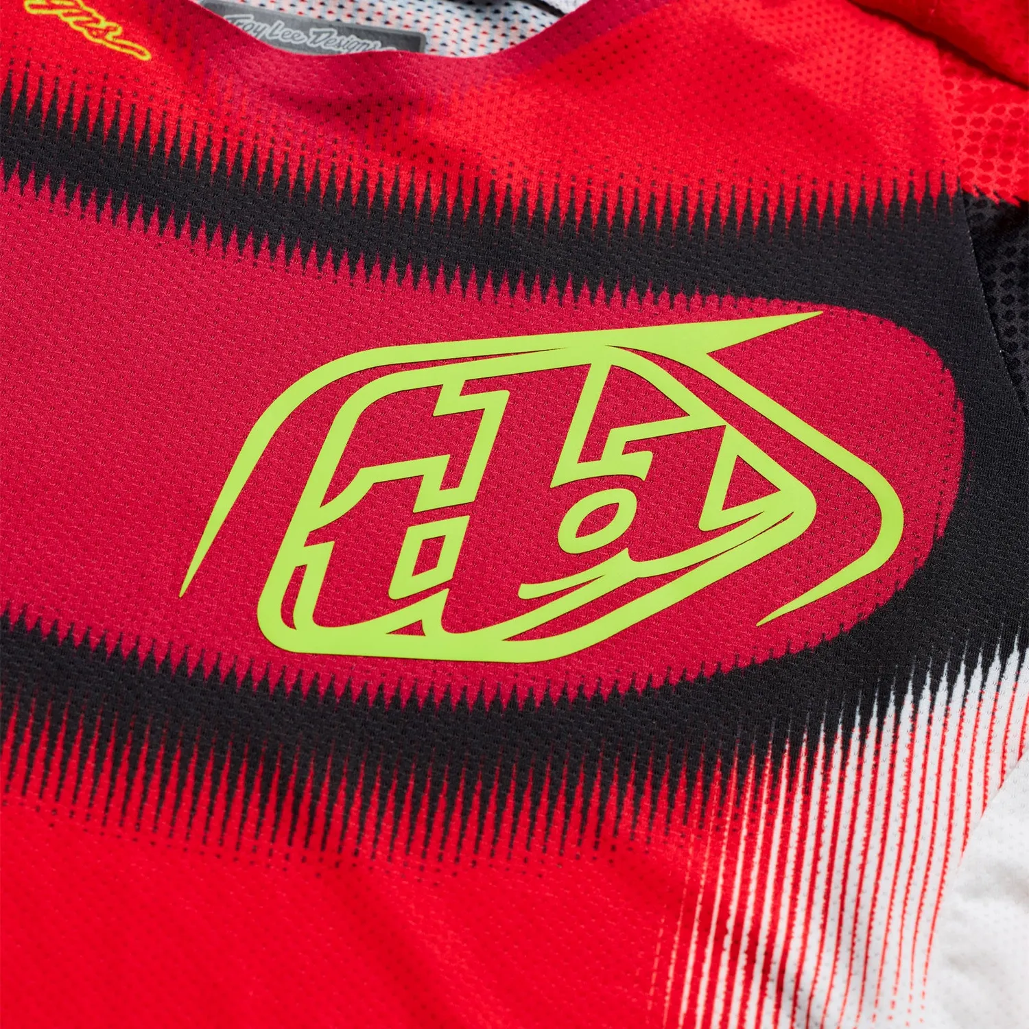 Troy Lee Designs SE Pro Illusion maglia rosso nero