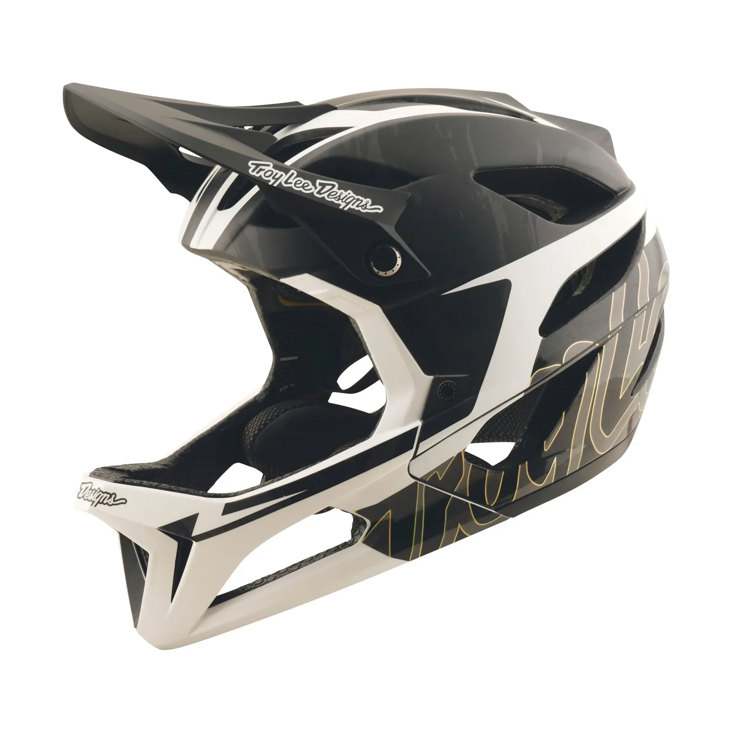 Troy Lee Designs Stage MIPS Casco Full Face Alpine Black
