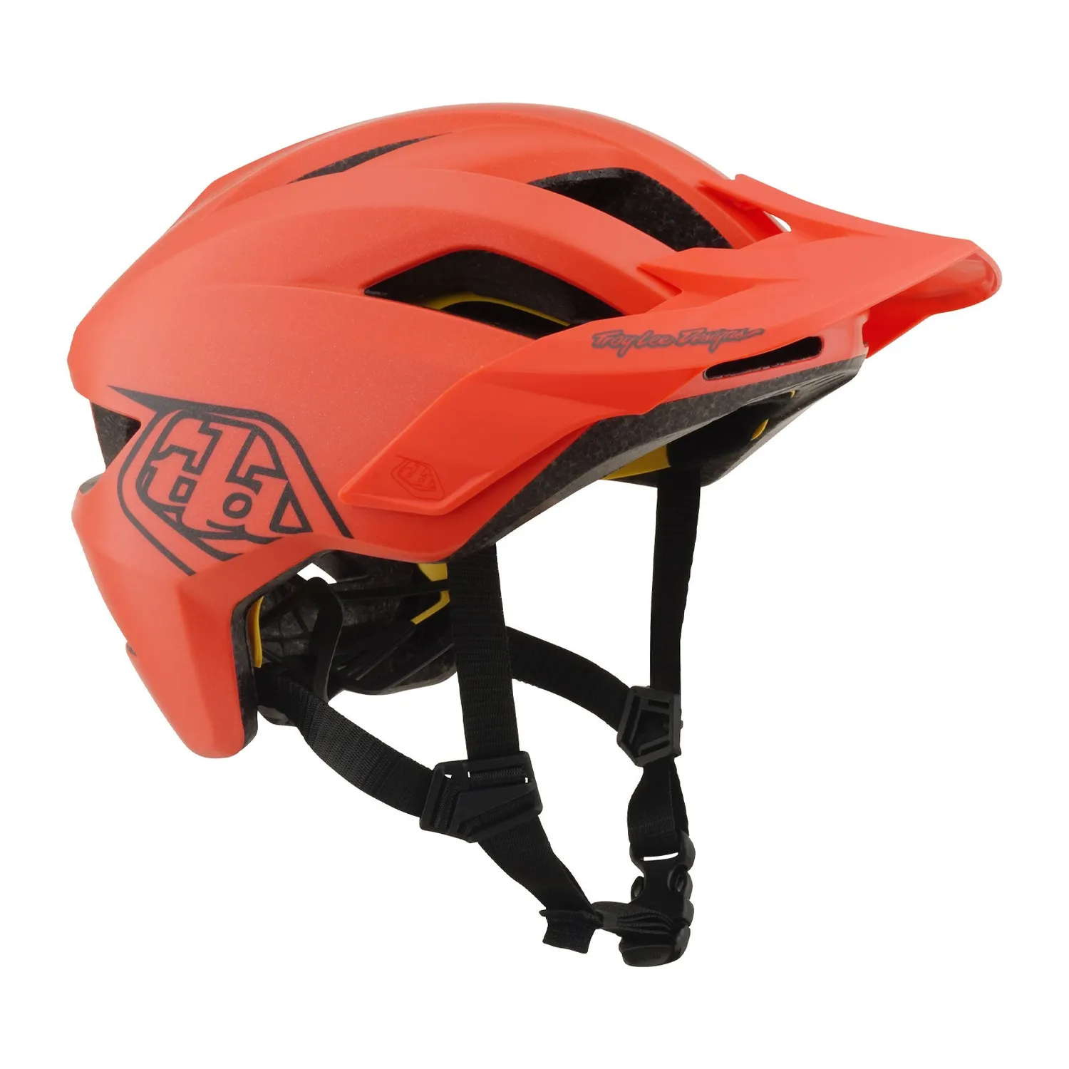 Troy Lee Designs Flowline Point casco bici bambino corallo MIPS
