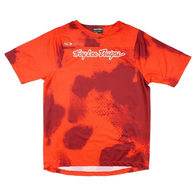 Troy Lee Designs Skyline Youth Maglia MTB Rosso Manica Corta