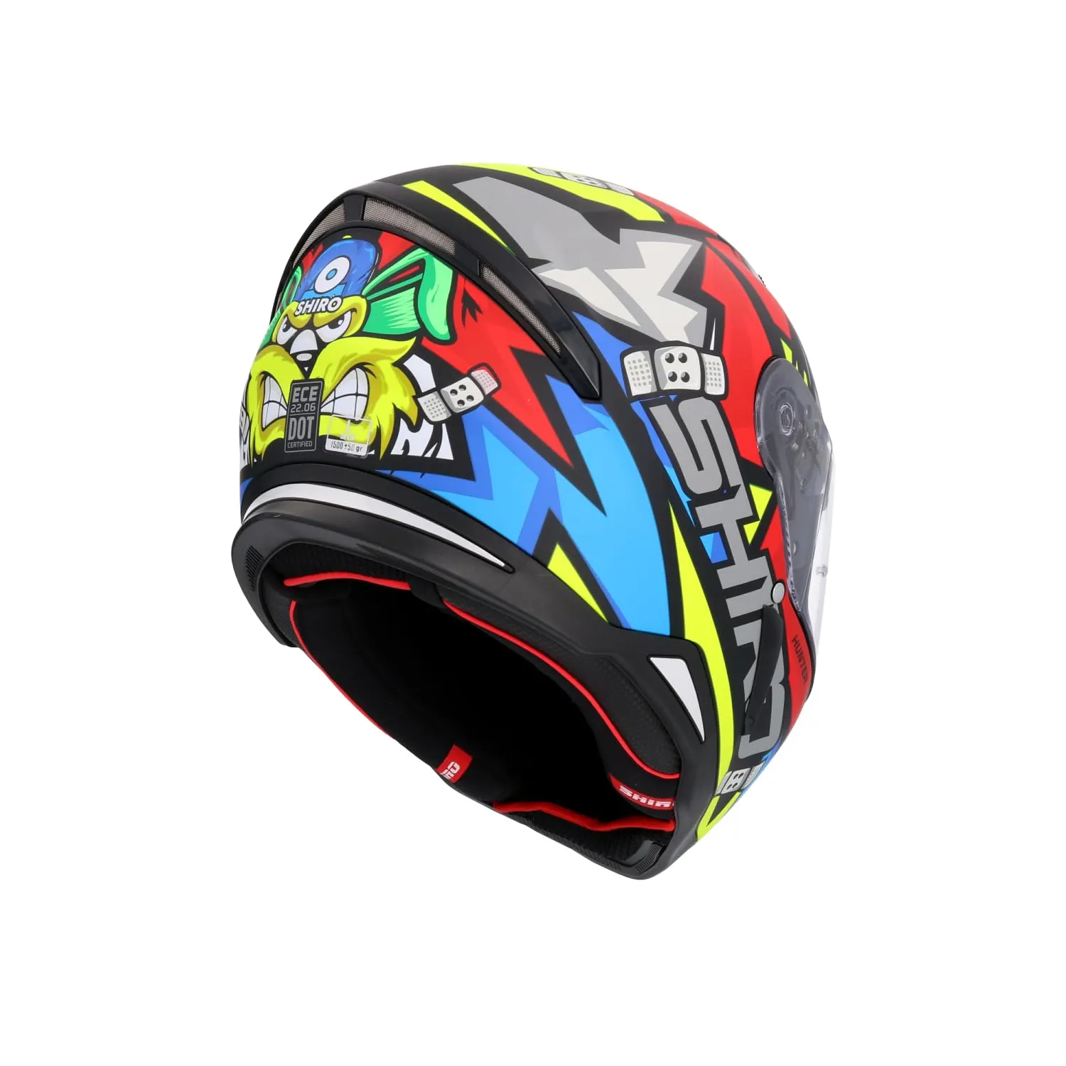 Bi Esse Casco Integrale Moto Nero Blu Quattro Stagioni