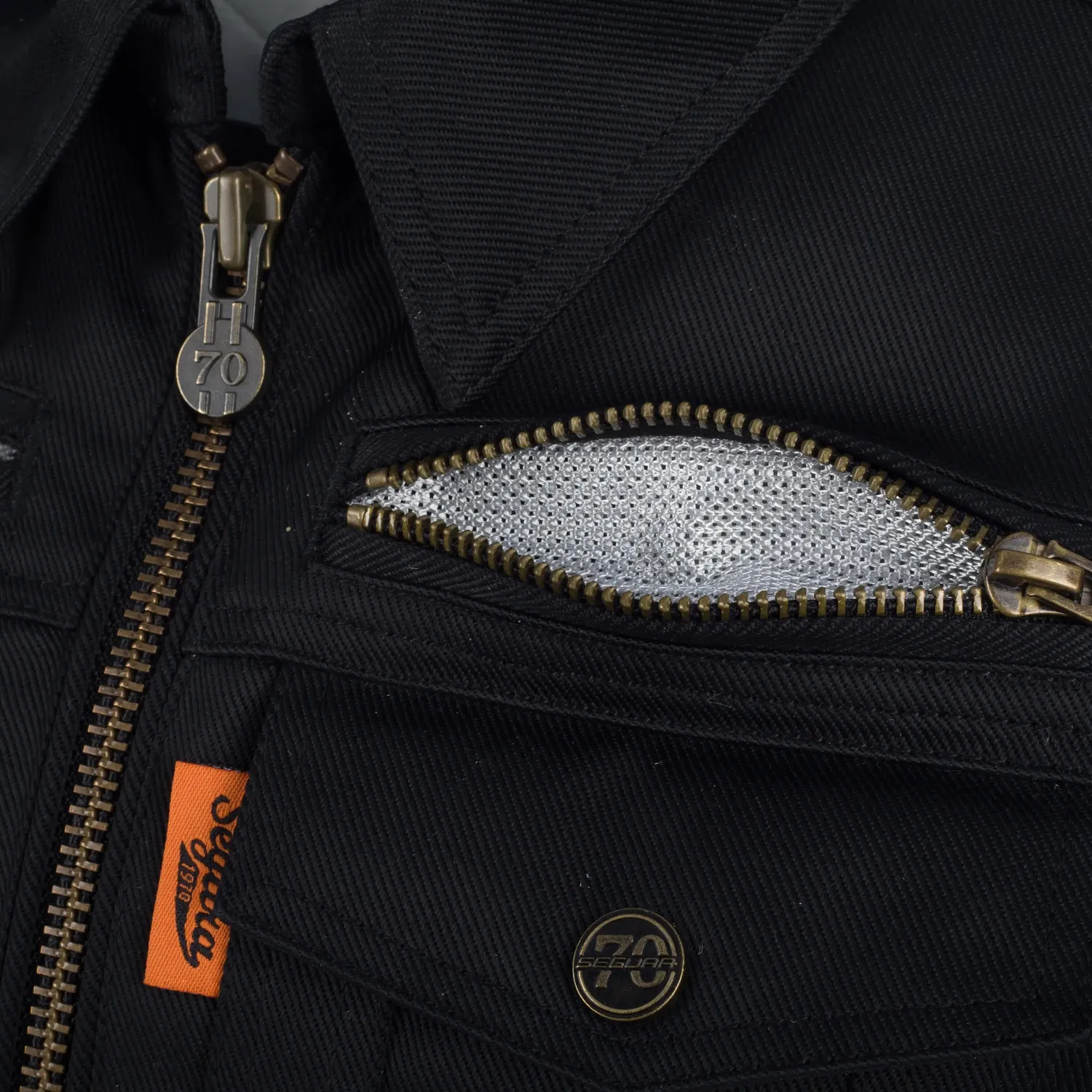 Segura Lady Patrol giacca moto donna nera impermeabile