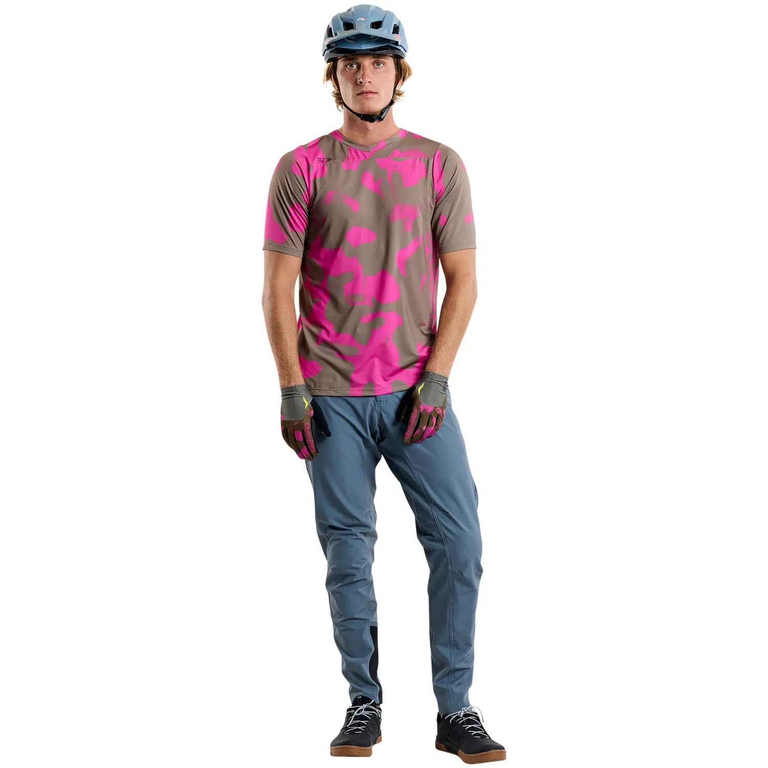 Troy Lee Designs Skyline Maglia MTB Manica Corta Olive