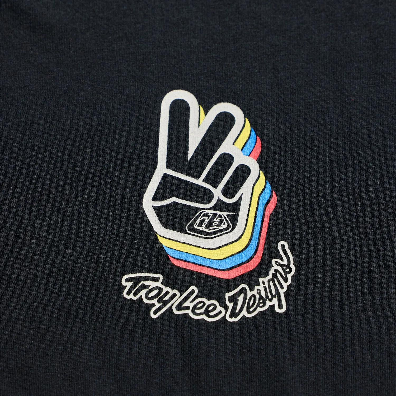 Troy Lee Designs Deuces t-shirt nera manica corta