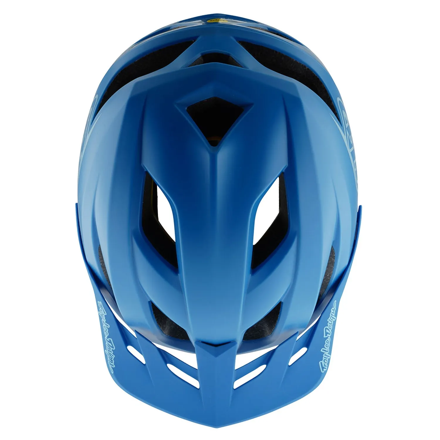 Troy Lee Designs Flowline Point casco bici Cobalt Blue MIPS