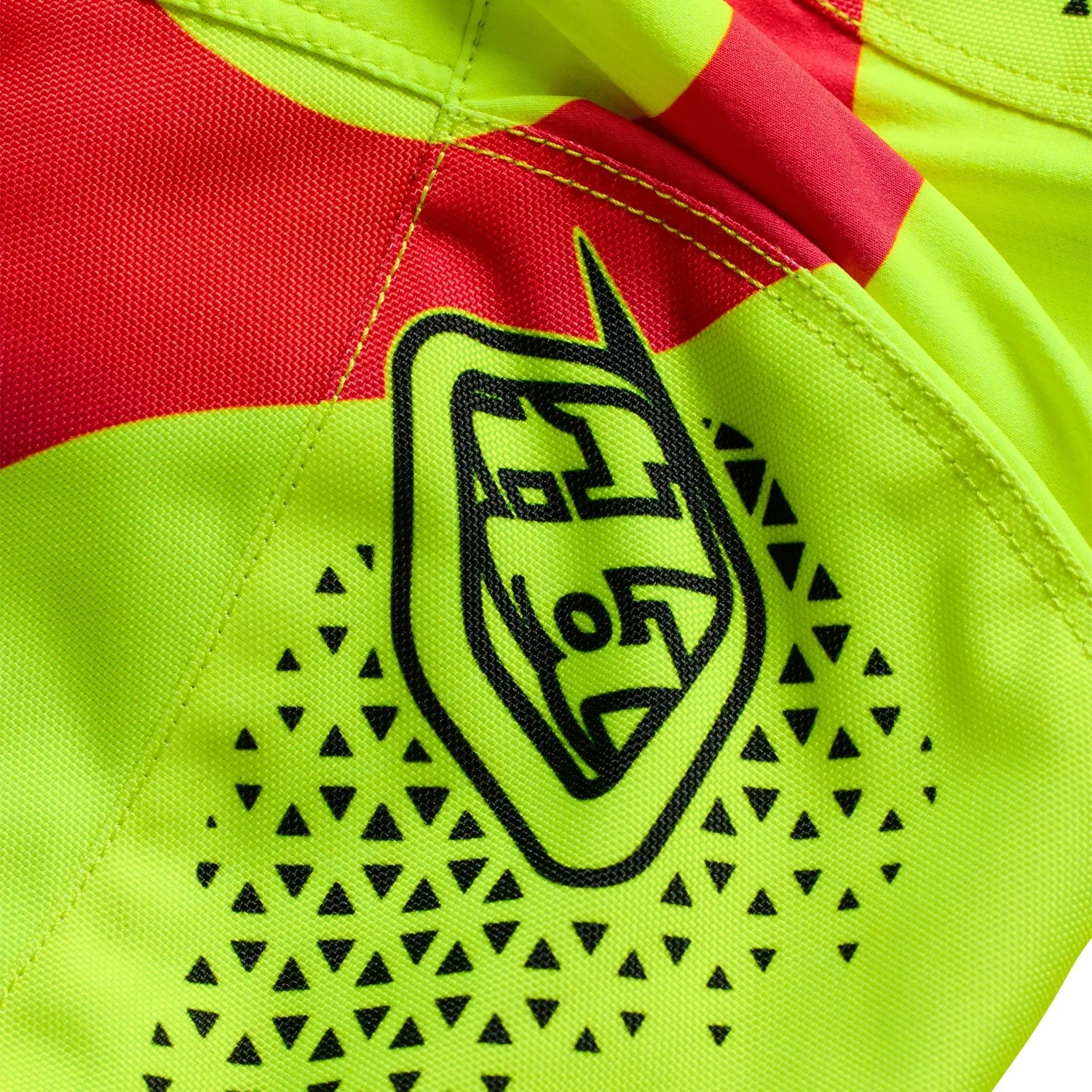Troy Lee Designs GP Pro pantaloni moto bambino giallo fluo ventilati